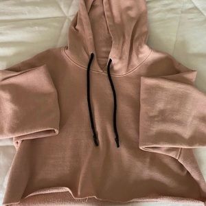 Cropped hoodie